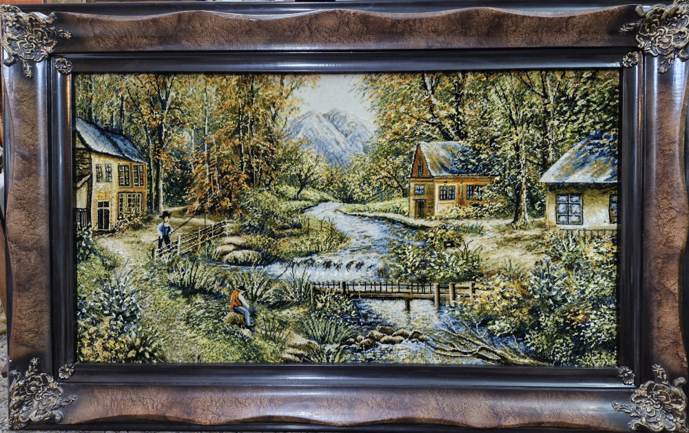 تابلو فرش منظره